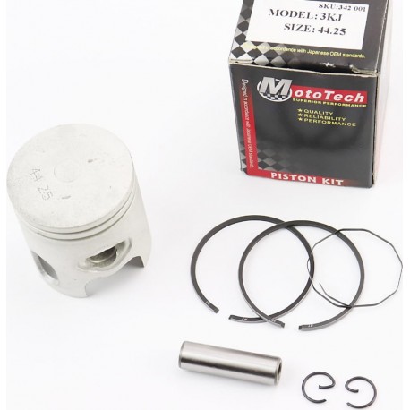 Поршень к-кт Yamaha JOG65 3KJ 44мм+0,25 (палец 10мм), Тайвань Mototech