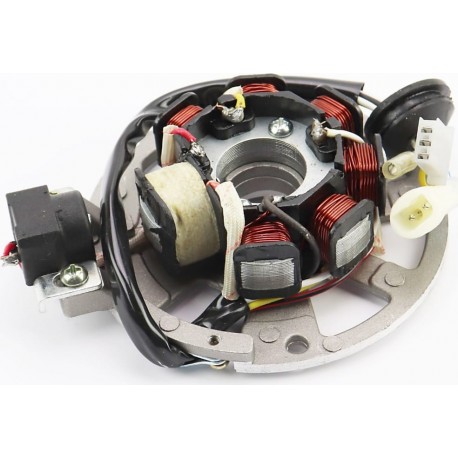 Статор магнето (генератора) Yamaha 3KJ (7 котушок роз'єм "мама/тато 3+2+1") Китай