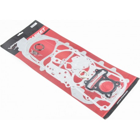 Прокладки двигателя 80cc-47мм, к-кт 14 деталей, длинный вариатор (металл) GX-Viper