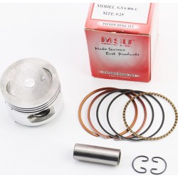 Поршень к-кт 80cc 47мм +0,25 (палець 13мм), Тайвань MSU