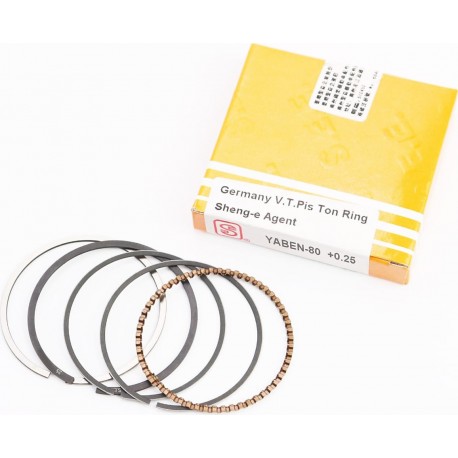 Кільця поршневі 80cc 47мм +0,25 S