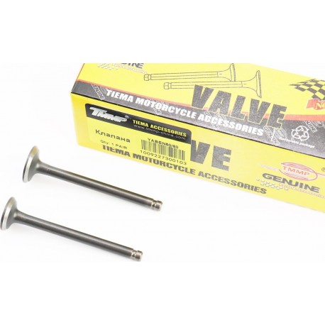 Клапана впускний (H-65/ D-18,5), випускний (H-64,5/ D-16) к-кт 2шт TMMP