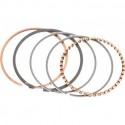 Кільця поршневі 60cc 44мм +1,00 KOSO