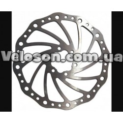 Тормозной диск, под 6 болтов, диа:160мм, волнистый дизайн