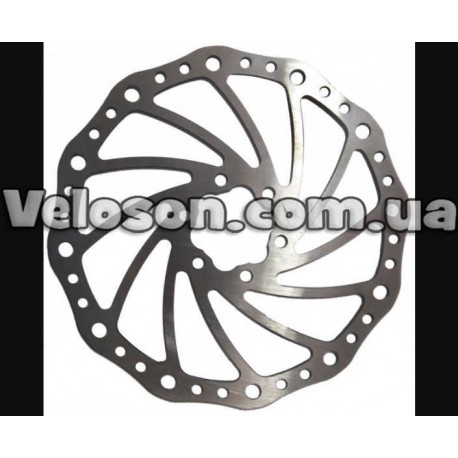 Тормозной диск, под 6 болтов, диа:160мм, волнистый дизайн