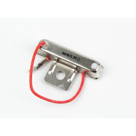 Резистор (опір) з дротом (довгий) 5,9 Ом Китай