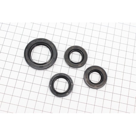 Сальники к-кт 4шт (16,4x30x5/ 17x30x6/ 19,8x30x5/ 27x42x7) двигателя GX-Viper