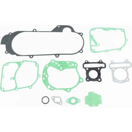 Прокладки двигателя 50cc-39мм, к-кт 10 деталей, короткий вариатор (металл) Китай