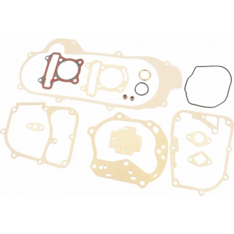 Прокладки двигателя 80cc-47мм, к-кт 15 деталей, короткий вариатор тип 1 ZHENGHE