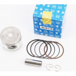 Поршень к-кт 80cc 47мм +0,50 (палець 13мм) BAJAJ