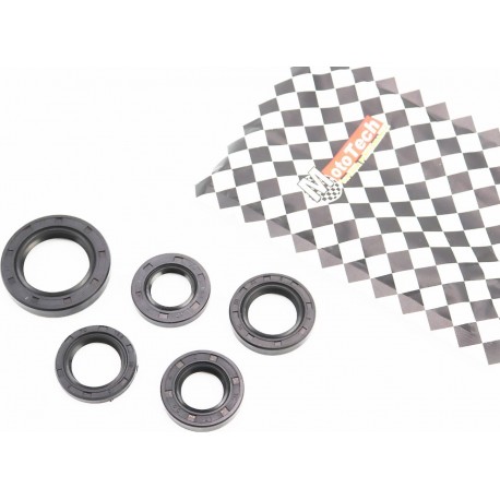 Сальники к-кт 5шт (16,4x30x5/ 17x30x5/ 19,8x30x5/ 20x32x6/ 27x42x7) двигателя Mototech