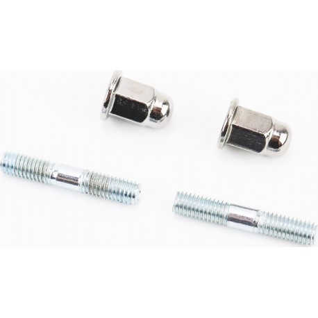 Шпилька M6x32 (GY6 глушителя)+гайка, к-кт 4 детали Китай