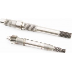 Вал редуктора вторичный длинный+первичный, к-кт 2шт Китай