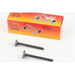 Клапана впускной (H-64/ D-18,5), выпускной-немагнитный (H-64/ D-16) к-кт 2шт JINLONGLIAN