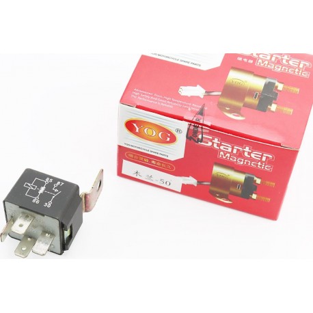 Реле стартера 4 контакта YOG