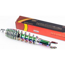 Амортизатор задний GY6/Honda-320мм*D-58мм (втулка 10мм / вилка 8мм) регулир., плазма NAIDITE