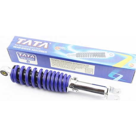 Амортизатор задний GY6/Honda-315мм*D-51мм (втулка 10мм / вилка 8мм) регул., синий TATA