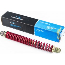 Амортизатор задній GY6/Honda-305мм*D-37мм (втулка 10мм / вилка 8мм), червоний KUROSAWA