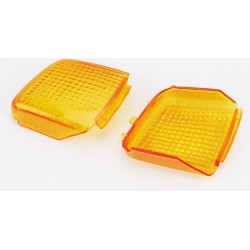 Honda LEAD AF-20 "скло" поворотників задніх к-кт 2шт, жовті Китай