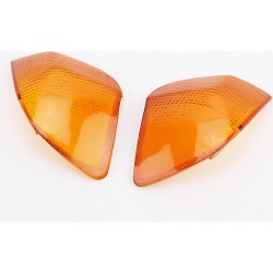 Suzuki SEPIA ZZ "скло" поворотників задніх к-кт 2шт, жовті Китай