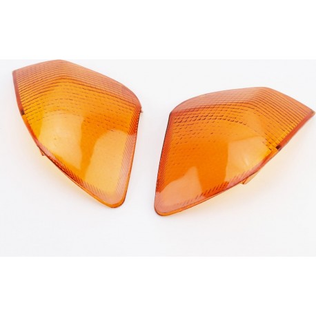 Suzuki SEPIA ZZ "скло" поворотників задніх к-кт 2шт, жовті Китай