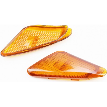 Yamaha JOG ARTISTIC "стекло" поворотников передних к-кт 2шт, жёлтые Китай