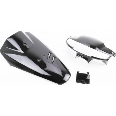 Honda DIO AF-27 Пластик-к-кт крашеные 5 деталей, чёрный Китай