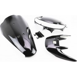 Honda DIO AF-35 Пластик-к-кт фарбовані 6 деталей, чорний Китай