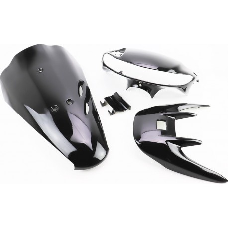 Honda DIO AF-35 Пластик-к-кт крашеные 6 деталей, чёрный Китай