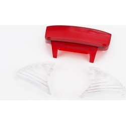 Honda TACT AF-30 "скло" стопа, червоне+поворотників, прозорі к-кт 3шт Китай