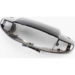 Suzuki LET'S-II Пластик-руля передний "голова" (под бараб. тормоз), чёрный Китай