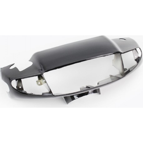 Suzuki LET'S-II Пластик-руля передний "голова" (под диск. тормоз), чёрный Китай