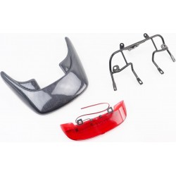 Honda DIO AF-28 Пластик-"спойлер", карбон+крепление+фонарь "спойлера" к-кт Китай