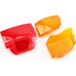 Yamaha JOG APRIO "скло" стопа, червоне+поворотників, жовті к-кт 3шт Китай