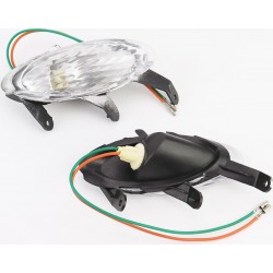 Yamaha JOG SA-24 BJ поворотники передние в сборе к-кт 2шт, прозрачные Китай