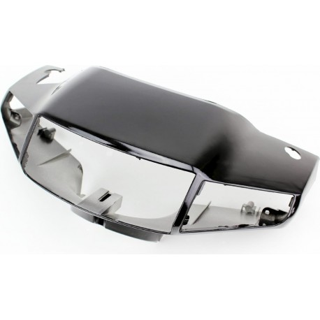 Suzuki ADDRESS V Пластик-керма переднє "голова" (під диск. гальмо), ЧОРНЕ Китай