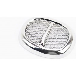 Honda GIORNO CREA AF-54 Пластик-накладка "решётка" пластика переднего "клюв", хром Китай