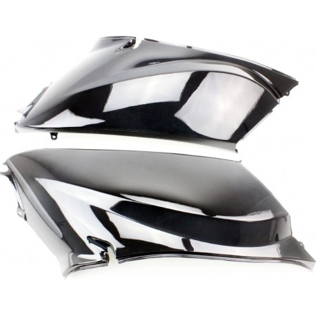 Honda TODAY AF-61/67 Пластик-верхний боковой лев+прав к-кт 2шт, чёрный Китай