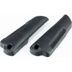 Suzuki LET'S-||/||| Пластик-накладка вилки передней к-кт 2шт, чёрный Китай