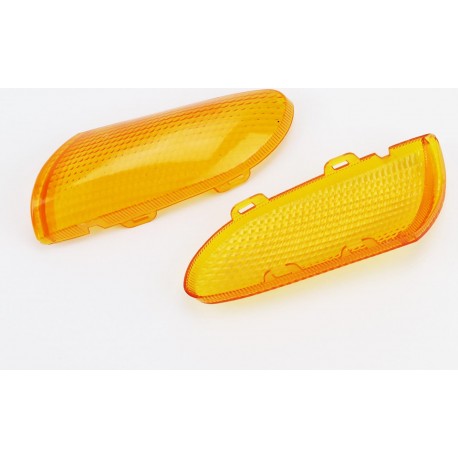 Suzuki LET'S-III "скло" поворотників передніх к-кт 2шт, жовті Китай