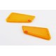 Suzuki ADDRESS V "стекло" поворотников передних к-кт 2шт, жёлтые Китай