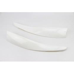 Honda SCOOPY AF-55 Пластик-нижний боковой лев+прав к-кт 2шт, белый Китай