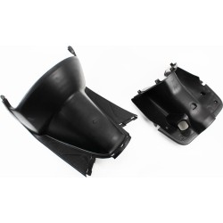 УЦЕНКА Honda DIO AF-56 Пластик-передний надколенный "подгазетник" к-кт 2шт (отломано крепление, см. фото) Китай