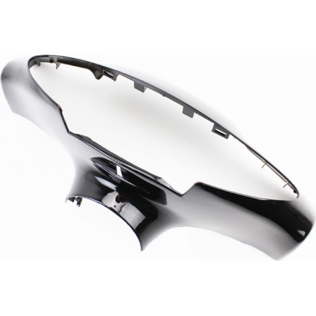 УЦЕНКА Yamaha JOG SA-04/12 Пластик-руля передний "голова", чёрный (см. фото, сломано крепление) Китай