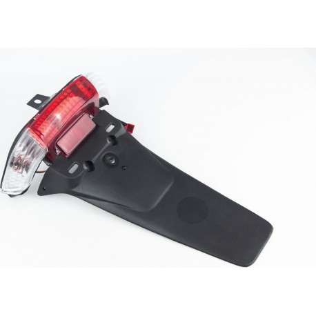 Honda DIO AF-18/25 задній ліхтар з крилом у зборі (прозорі поворотники) Китай