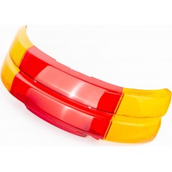 УЦЕНКА Honda TACT AF-24 "стекло" стопа, красное+поворотников, жёлтые к-кт 3шт (незначительный скол, см. фото) Китай