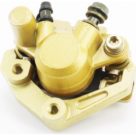 Тормозной суппорт с колодками Yamaha JOG50/Wind, жёлтый Китай