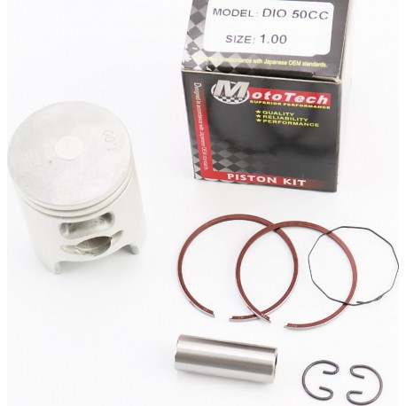 Поршень к-кт Honda DIO50 39мм +1,00 (палець 12мм), Тайвань Mototech
