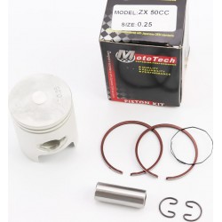 Поршень к-кт Honda DIO ZX50 40мм +0,25 (палець 12мм), Тайвань Mototech