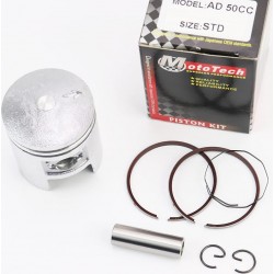 Поршень к-кт Suzuki AD50/LET'S 41мм STD (палець 10мм), Тайвань Mototech